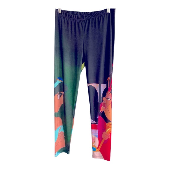 Disney Aladdin Leggins Sz XL - Picture 1 of 7